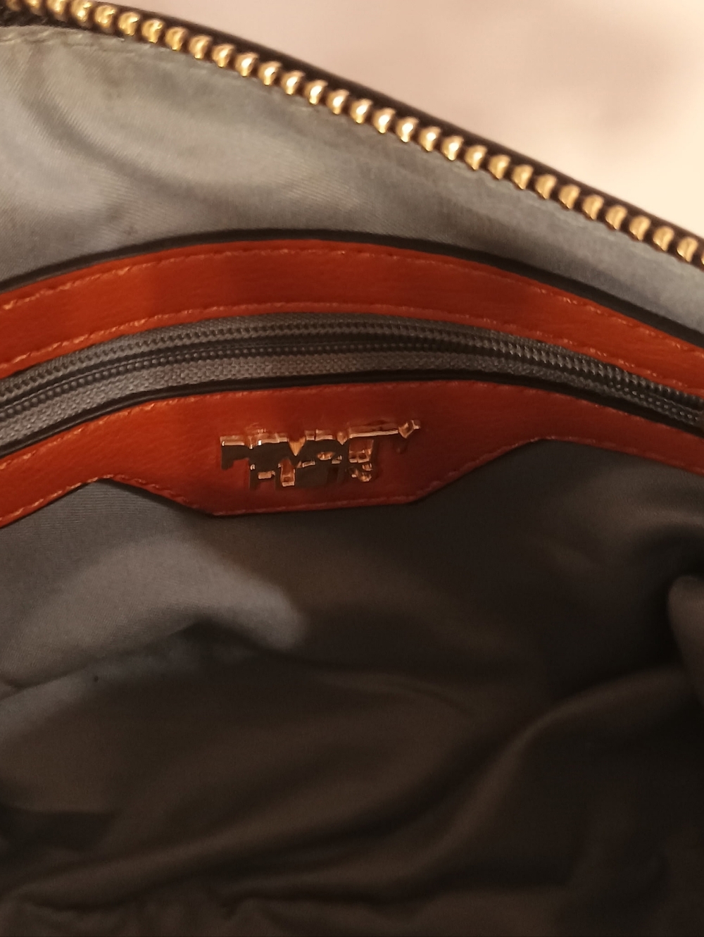 Poverty Flats Y2K Style Color Block White & Brown Mini Crossbody Bag - Picture 6 of 7